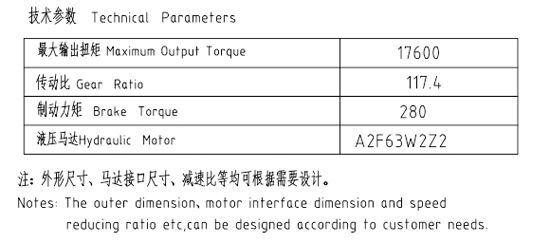 回轉(zhuǎn)減速機(jī)JHZ128