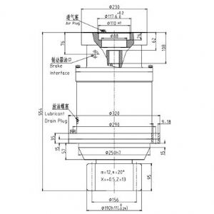 回轉減速機JHZ100B